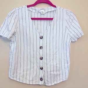 Boho style crop top size large